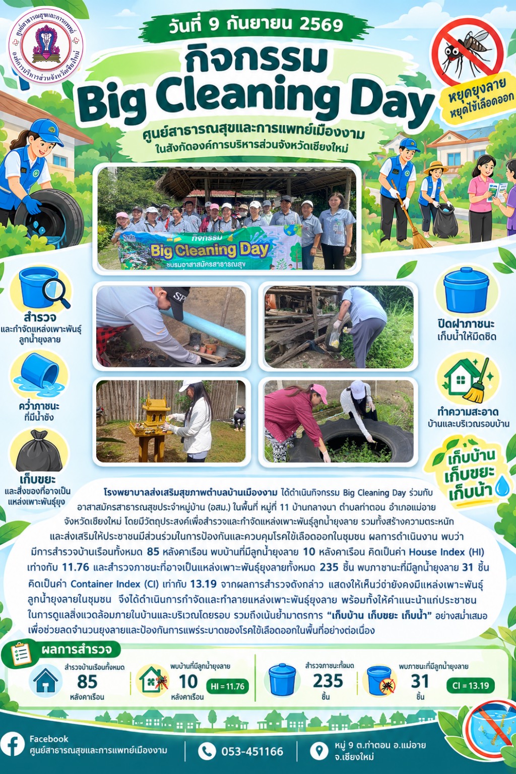 กิจกรรม Big Cleaning Day